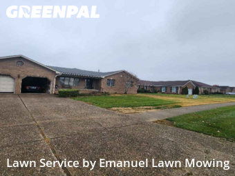 Yard Cuttingin Louisville,40214,Lawn Care by Emanuel Lawn Mowing , work completed in Jan , 2026