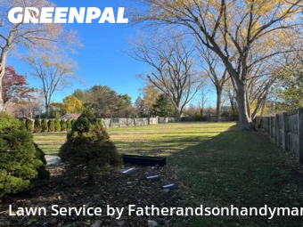 Grass Cuttingin Palatine,60074,Lawn Mowing by Fatherandsonhandyman, work completed in Dec , 2025