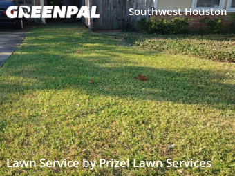 Lawn Carein Bellaire,77401,Lawn Mow by Prizel Lawn Services, work completed in Dec , 2025