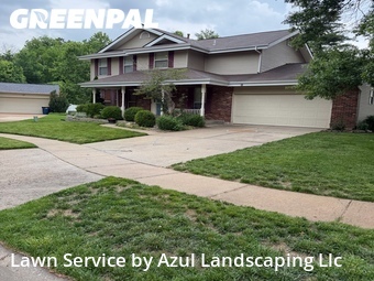Grass Cutin Ballwin,63011,Yard Mowing by Azul Landscaping Llc, work completed in Jun , 2026