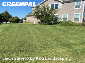 Grass Cuttingin Joliet,60431,Lawn Mowing Service by K&S Landscaping, work completed in Nov , 2025