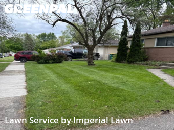 Turf Services in Ypsilanti, 48198, Front Yard Mowing by Imperial Lawn, work completed in Nov , 2025
