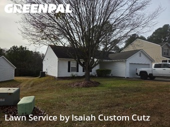 Lawn Cutin Kannapolis,28083,Lawn Maintenance by Isaiah Custom Cutz, work completed in Dec , 2025