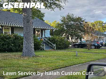 Yard Cuttingin Kannapolis,28081,Lawn Maintenance by Isaiah Custom Cutz, work completed in Oct , 2025
