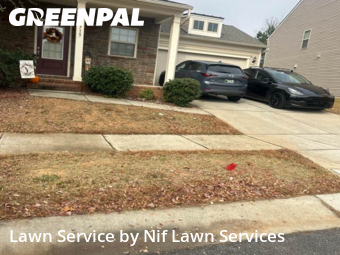 Lawn Mowing Servicein Huntersville,28078,Lawn Mowing by Nif Lawn Services, work completed in Jan , 2026