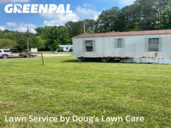Grass Cutting in Rocky Mount, 27803, Property Maintenance by Doug's Lawn Care, work completed in Oct , 2025