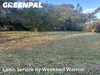 Weed Trimming in Palm Bay, 32907, Yard Mowing by Weekend Warrior, work completed in Dec , 2025