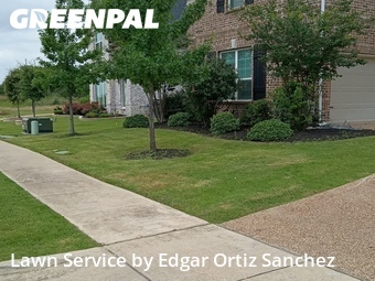Lawn Mowingin Wylie,75098,Lawn Care Service by Edgar Ortiz Sanchez, work completed in Jul , 2026