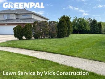 Yard Mowing in Homer Glen, 60491, Yard Upkeep by Vic’s Construction , work completed in Nov , 2025