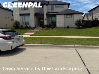 Lawn Cutin Frisco,75034,Lawn Cutting by Dfw Landscaping , work completed in Jun , 2026