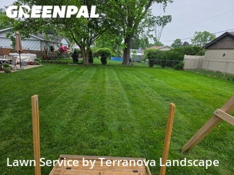 Lawn Cutin Palatine,60074,Lawn Mowing Service by Terranova Landscape, work completed in Dec , 2025