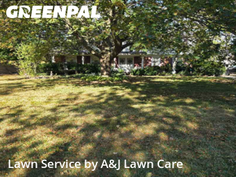 Backyard Mowing in Grand Blanc, 48439, Lawn Services by A&J Lawn Care, work completed in Nov , 2025