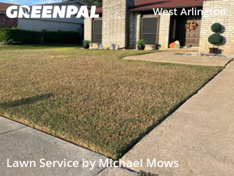 Lawn Cutting in Arlington, 76016, Property Maintenance by Michael Mows, work completed in Oct , 2025