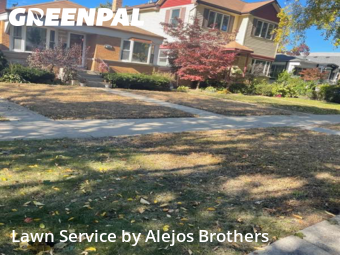 Lawn Mowing Servicein Evanston,60202,Lawn Mow by Alejos Brothers, work completed in Jan , 2026
