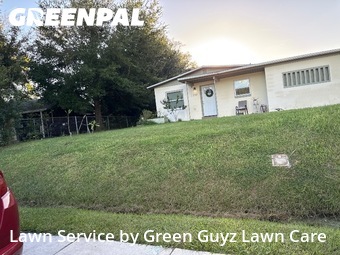 Yard Mowingin Orlando,32826,Lawn Care by Green Guyz Lawn Care, work completed in Oct , 2025