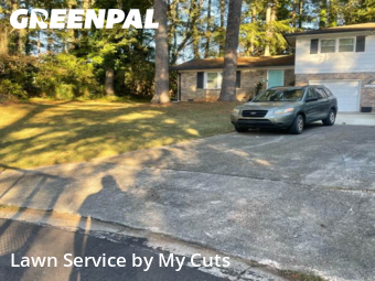 Yard Cuttingin Decatur,30034,Lawn Cut by My Cuts, work completed in Dec , 2025
