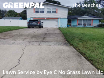 Lawn Cutin Jacksonville Beach,32250,Lawn Maintenance by Eye C No Grass Lawn Llc, work completed in Dec , 2025