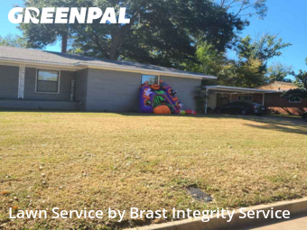 Weekly Mowing in Tyler, 75701, Lawn Management by Brast Integrity Service, work completed in Nov , 2025