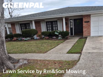Affordable Landscaping Maintenance Services In Metairie,70001,Landscaping Cleanup by Rm&Son Mowing , work completed in Feb , 2026