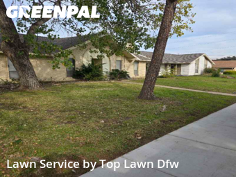 Lawn Maintenancein Lewisville,75077,Yard Cutting by Top Lawn Dfw, work completed in Dec , 2025