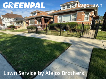 Lawn Mowing Servicein Chicago,60636,Grass Cutting by Alejos Brothers, work completed in Dec , 2025