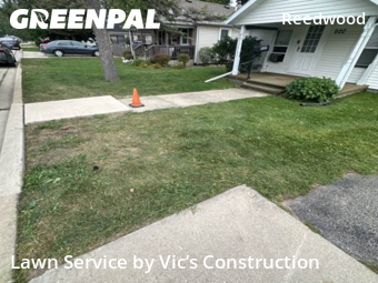 Lawn Cutin Joliet,60436,Lawn Service by Vic’s Construction , work completed in Dec , 2025