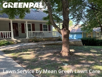 Lawn Mowin Blue Springs,64015,Lawn Mow by Mean Green Lawn Care, work completed in Jul , 2026