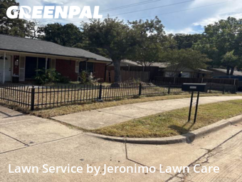 Grass Cuttingin Bedford,76022,Lawn Mowing by Jeronimo Lawn Care , work completed in Dec , 2025