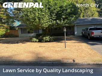 Property Maintenance in Shoreline, 98155, Grass Cutting by Quality Landscaping, work completed in Nov , 2025