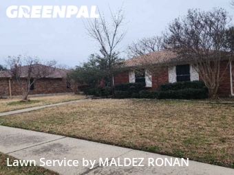 Lawn mowed in Coppell, 75019