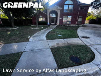 Mowing Services in Coppell, 75019, Yard Services by Alfas Landscaping, work completed in Nov , 2025