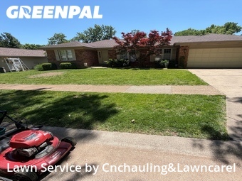 Lawn Cuttingin Affton,63123,Lawn Care by Cnchauling&Lawncarel, work completed in Jun , 2026