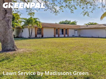 Weekly Mowing in Palm Beach Gardens, 33410, Weed Trimming by Madissons Green, work completed in Nov , 2025