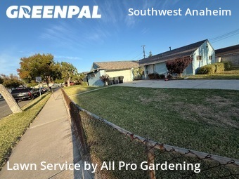 Landscaping Installation Anaheim,92804,Landscaping Services by All Pro Gardening, work completed in Nov , 2025