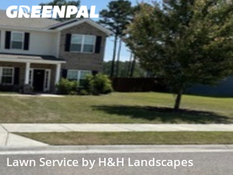 Backyard Mowing in Richmond Hill, 31324, Lawn Services by H&H Landscapes, work completed in Nov , 2025