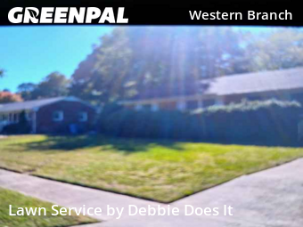 Yard Upkeep in Chesapeake, 23321, Landscaping Maintenance by Debbie Does It, work completed in Nov , 2025
