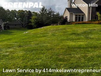Weekly Mowing in Brookfield, 53045, Grass Cutting by 414mkelawntrepreneur, work completed in Oct , 2025