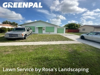 Lawn mowed in Palm Beach Gardens, 33410