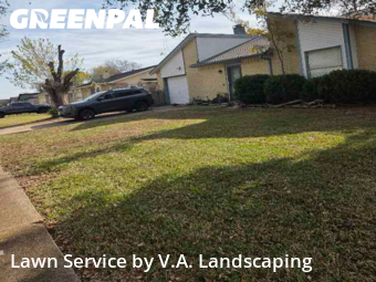 Lawn Carein League City,77573,Lawn Mow by V.A. Landscaping, work completed in Jan , 2026