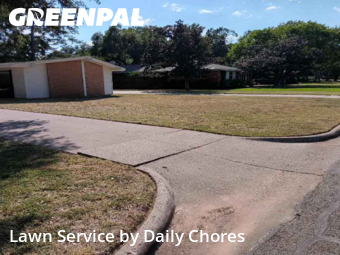 Grass Cutting in Wichita Falls, 76308, Weekly Mowing by Daily Chores, work completed in Oct , 2025