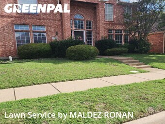 Lawn Cutin Richardson,75082,Lawn Service by MALDEZ RONAN, work completed in Jun , 2026