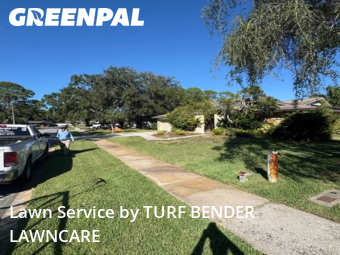 Lawn Mowin Palm Harbor,34685,Lawn Care by TURF BENDER LAWNCARE, work completed in Jan , 2026