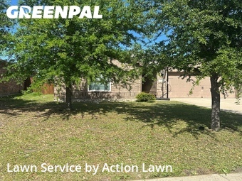 Lawn mowed in Forney, 75126