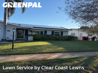 Lawn Cuttingin Largo,33774,Lawn Cutting by Clear Coast Lawns, work completed in Feb , 2026