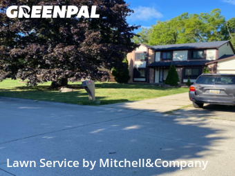 Yard Services in West Bloomfield Township, 48322, Front Yard Mowing by Mitchell&Company, work completed in Dec , 2025