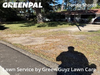 Front Yard Mowing in Edgewater, 32141, Mowing Services by Green Guyz Lawn Care, work completed in Dec , 2025