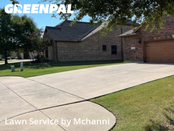 Yard Cuttingin Burleson,76028,Lawn Mow by Mchanni, work completed in Nov , 2025