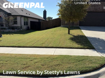 Lawn Cuttingin Burleson,76028,Grass Cutting by Stetty’s Lawns, work completed in Nov , 2025