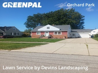 Backyard Mowing in Willoughby, 44094, Lawn Services by Devins Landscaping, work completed in Nov , 2025