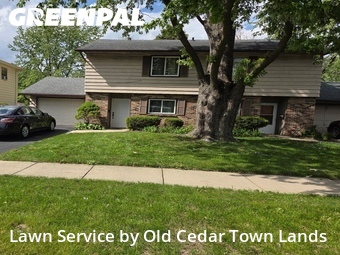 Lawn Care Servicein Aurora,60506,Lawn Cutting by Old Cedar Town Lands, work completed in Jun , 2026
